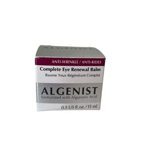 ALGENIST Complete Eye Renewal Balm 0.5 oz 15ml Full Size Anti-Wrinkle NIB Gift